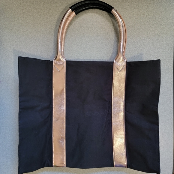 Victoria's Secret | Black & Rose Gold Large Tote - Picture 2 of 5